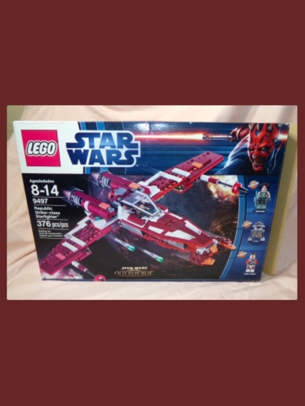 LEGO Star Wars 9497 Republic Striker-Class Starfighter New Complete Open Box
